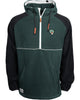 Trekker Half Zip Hooded Fleece - Pine/Black