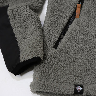 Women's Nimbus Sherpa Fleece Jacket - Charcoal