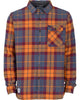 Woodbury Fleece Lined Flannel - Ridgeline Rust