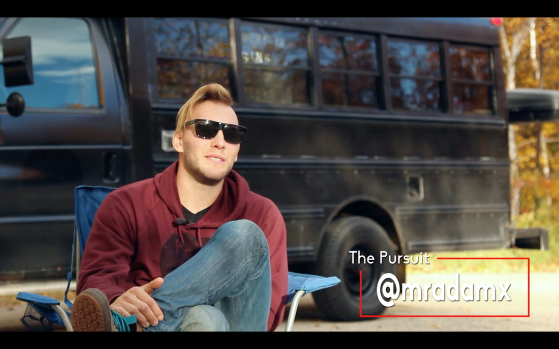Dude With Great Hair Buys Bus Goes Skiing
