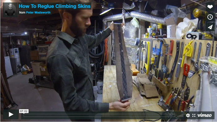 Climbing Skins 101 – Time to Reglue