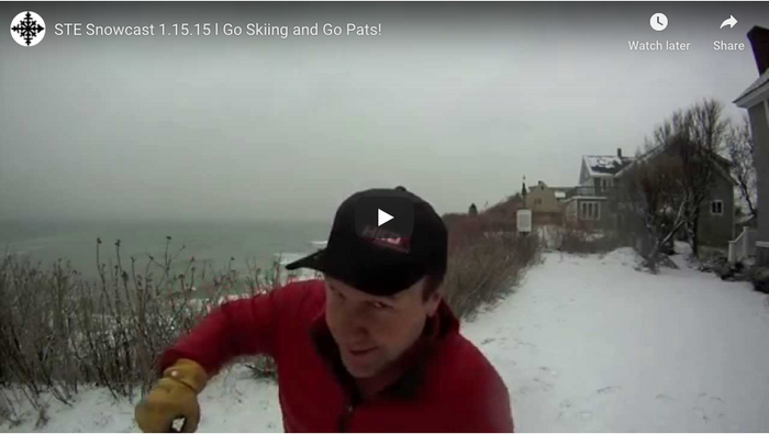 STE Snowcast 1.15.15 l Go Skiing and Go Pats!