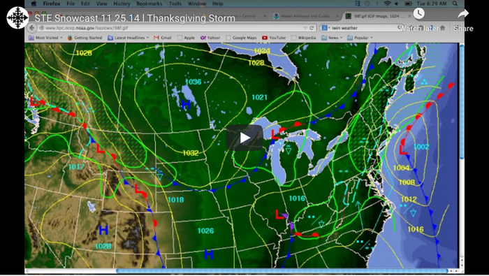 STE Snowcast 11.24.14 l Thanksgiving Storm