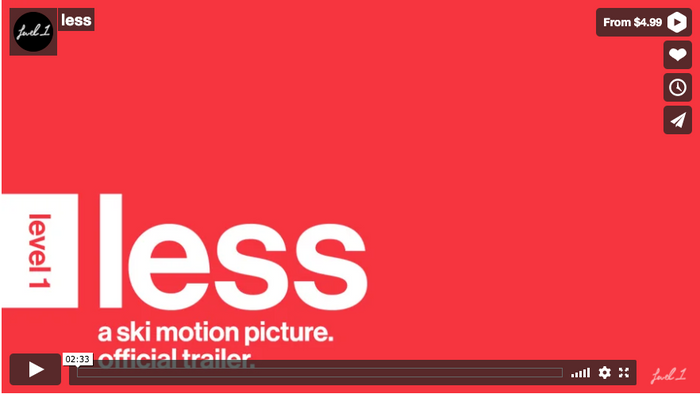 “Less” Trailer from Level 1