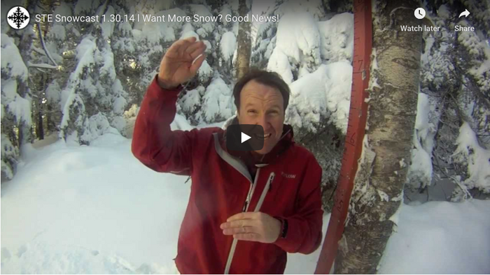 STE Snowcast 1.30.14 l Want More Snow? Good News!