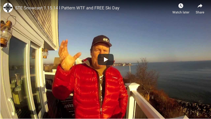 STE Snowcast 1.15.14 l Pattern WTF and FREE Ski Day