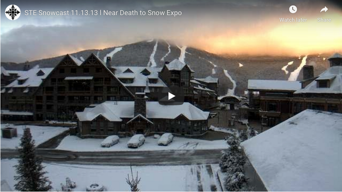 STE Snowcast 11.13.13 l Near Death to Snow Expo