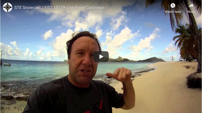 STE Snowcast 11.7.13 l TK Live From Caribbean
