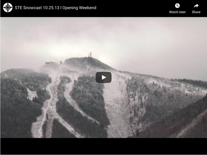STE Snowcast 10.25.13 l Opening Weekend