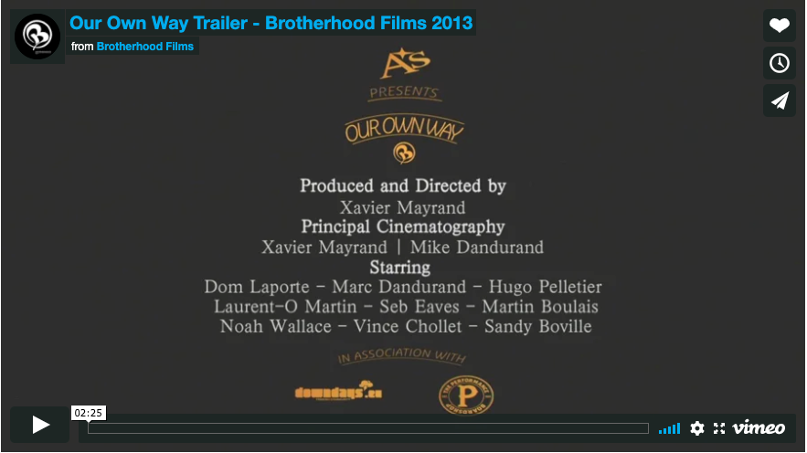 Our Own Way – Official Trailer