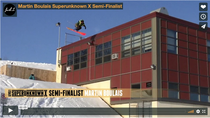 Martin Boulais Superunknown X Semi-Finalist