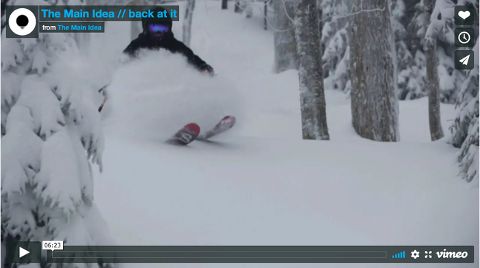 The Main Idea // back at it