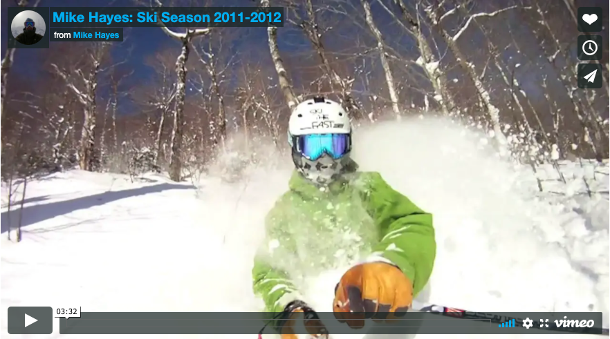 Mike Hayes: Ski Season 2011-2012