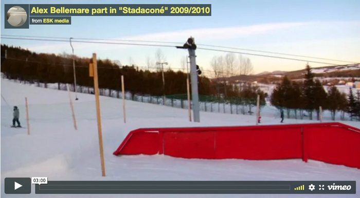 Alex Bellemare part in “Stadaconé”