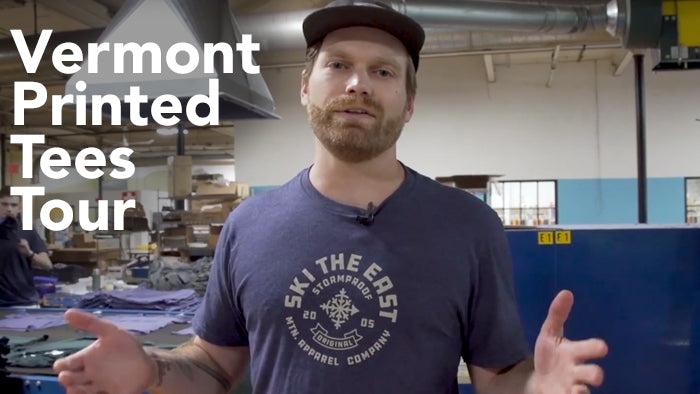 Vermont Printed Tees Tour