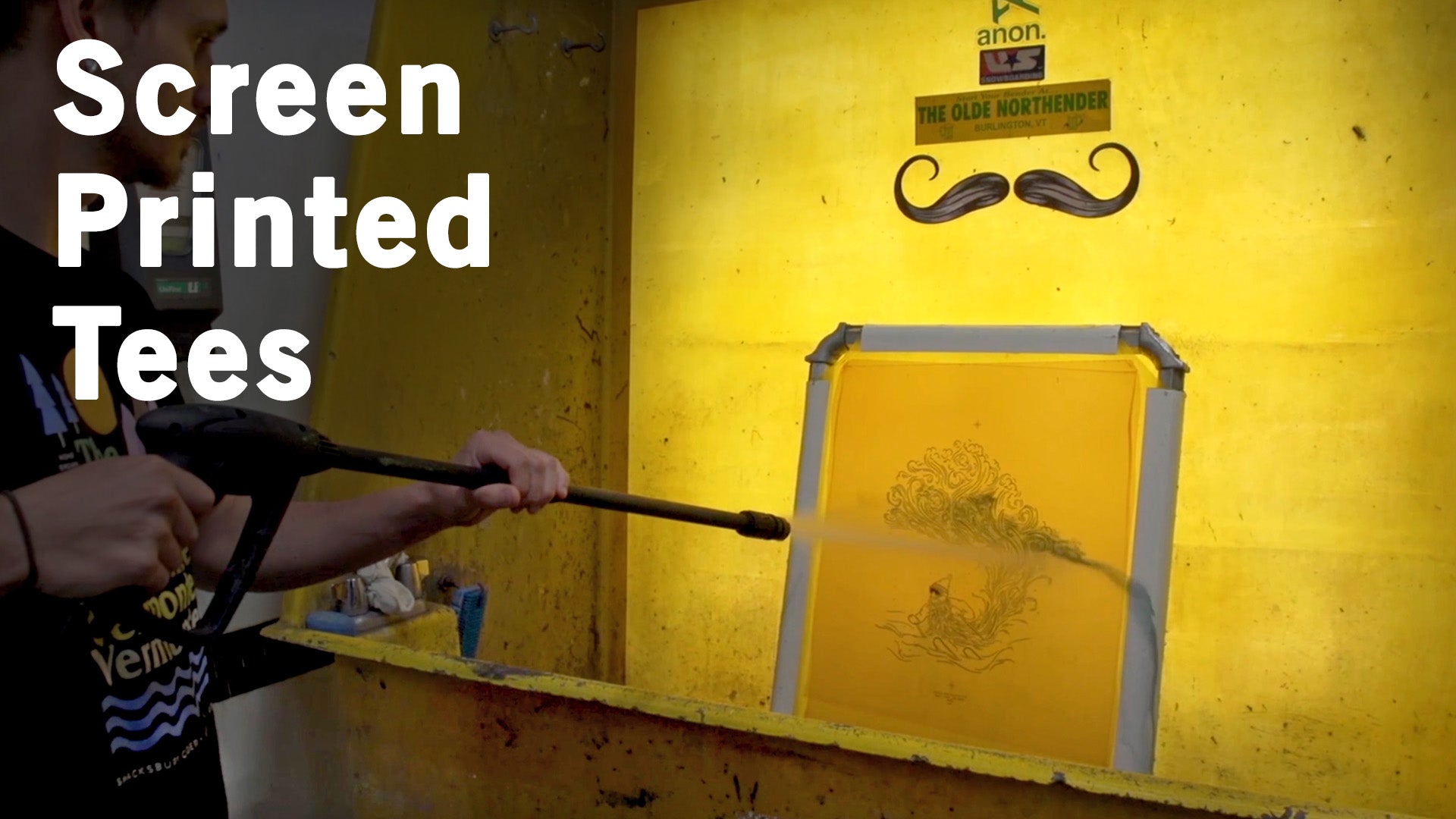 Making The Brand: Screen Printed Tees