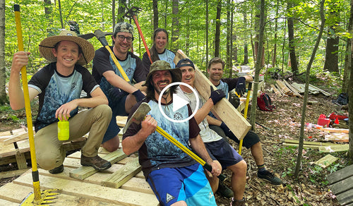 Volunteer Day: Building an Adaptive Friendly Mountain Bike Trail