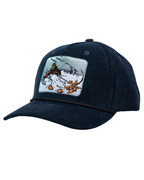 Steep n' Deep Corduroy Hat - Stone Blue