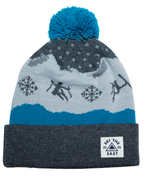 Altitude Pom Beanie - Mountain Frost