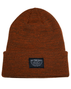 Double Down Beanie - Burnt Orange