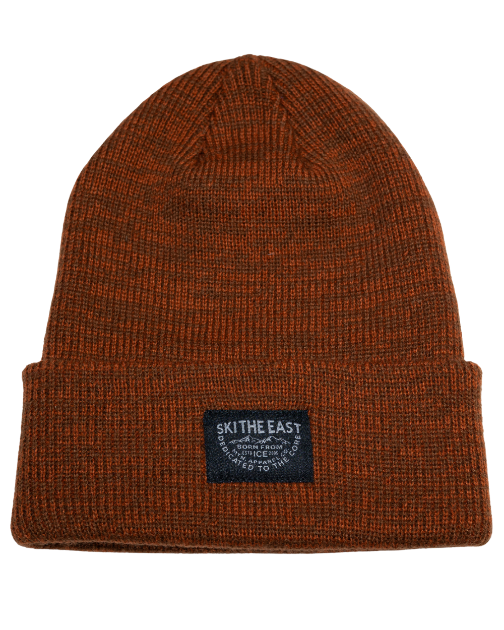 Double Down Beanie - Burnt Orange