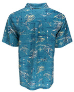 Backcountry Beach Aloha Shirt - Tubular Teal