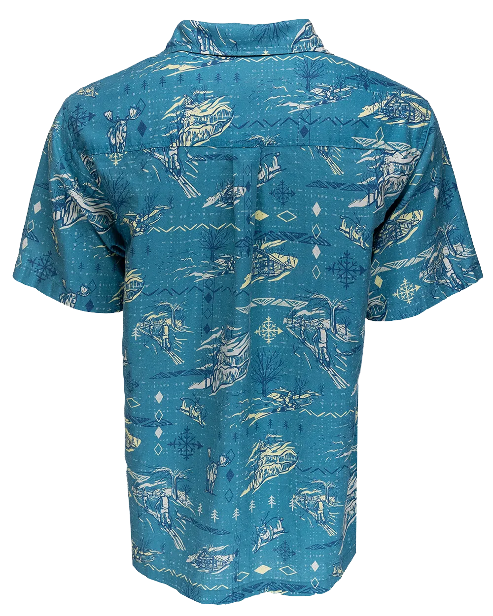 Backcountry Beach Aloha Shirt - Tubular Teal