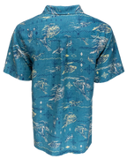 Backcountry Beach Aloha Shirt - Tubular Teal