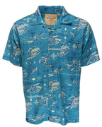 Backcountry Beach Aloha Shirt - Tubular Teal
