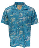 Backcountry Beach Aloha Shirt - Tubular Teal