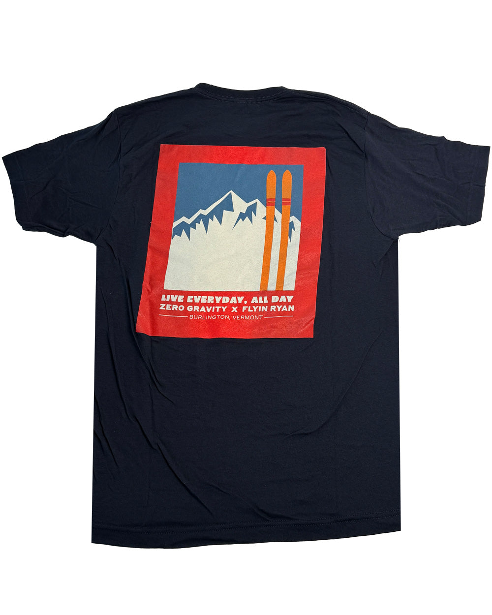 Flyin Ryan Powder Jones Tee - Navy