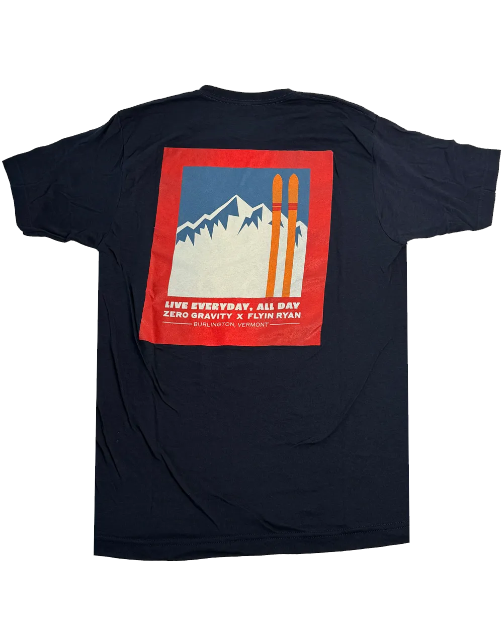 Flyin Ryan Powder Jones Tee - Navy