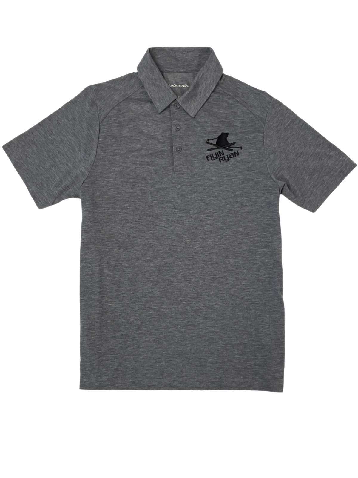 Flyin Ryan Performance Polo Shirt - Smoke