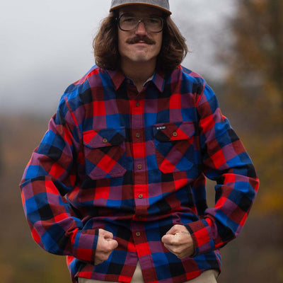 Savage Flannel - Barn Blizzard
