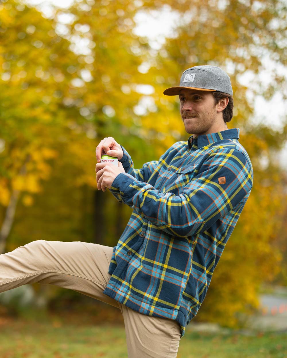 Woodbury Fleece Lined Flannel - Blue Horizon