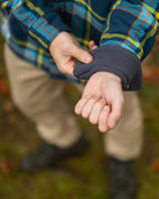 Woodbury Fleece Lined Flannel - Blue Horizon