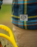 Woodbury Fleece Lined Flannel - Blue Horizon