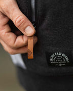 Crawford Zip Hoodie - Vintage Black/Gray