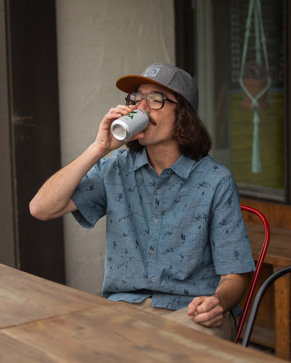 Freeride Short Sleeve Oxford - Indigo