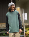 Element Waffle Crew - Pine/Vintage Black