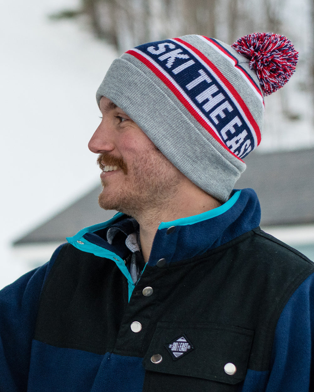 Tailgater Pom Beanie - Merica