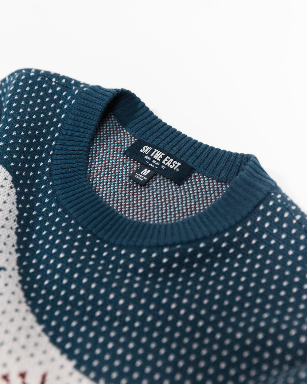 Women's Powder Day Shredder Sweater - Teal/Gray – Ski The East