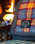 Fireside Fleece Blanket - Barn Blizzard