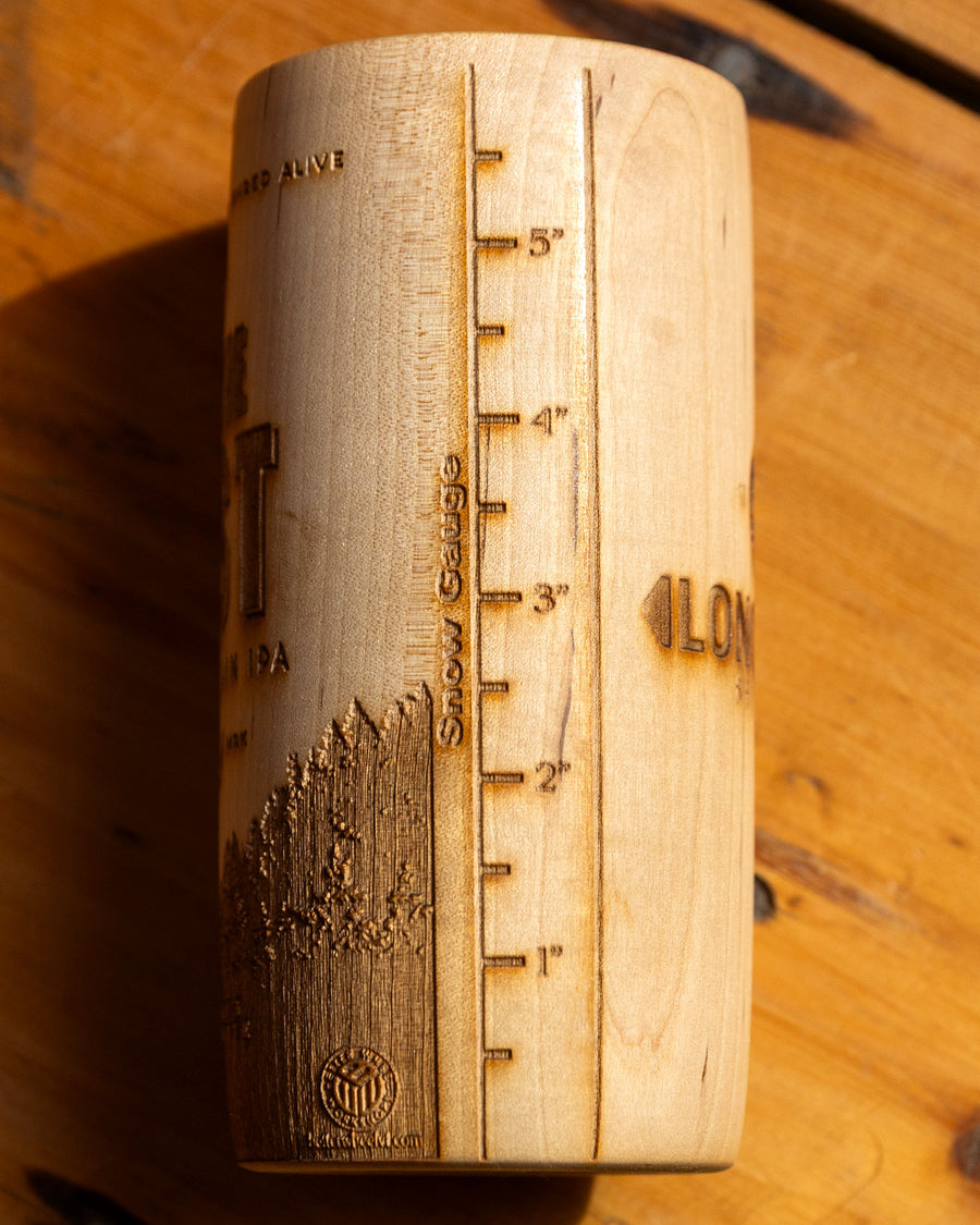 Hazy Mountain Wooden Koozie