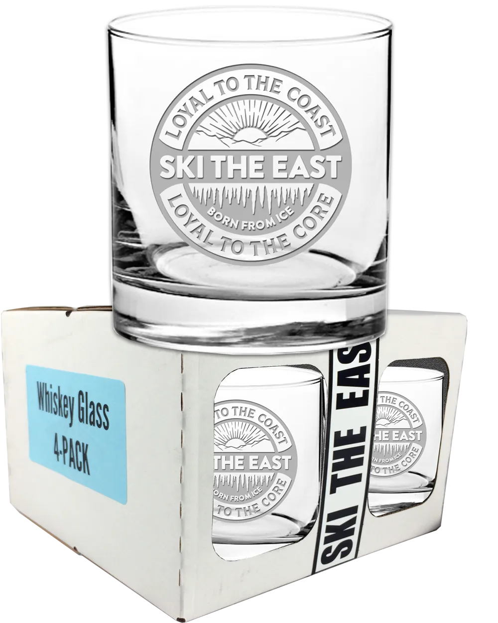 Core Whiskey Glass 4-Pack