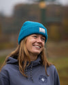 Women's Double Down Beanie - Teal