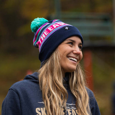 Tailgater Pom Beanie - Polar Sunset