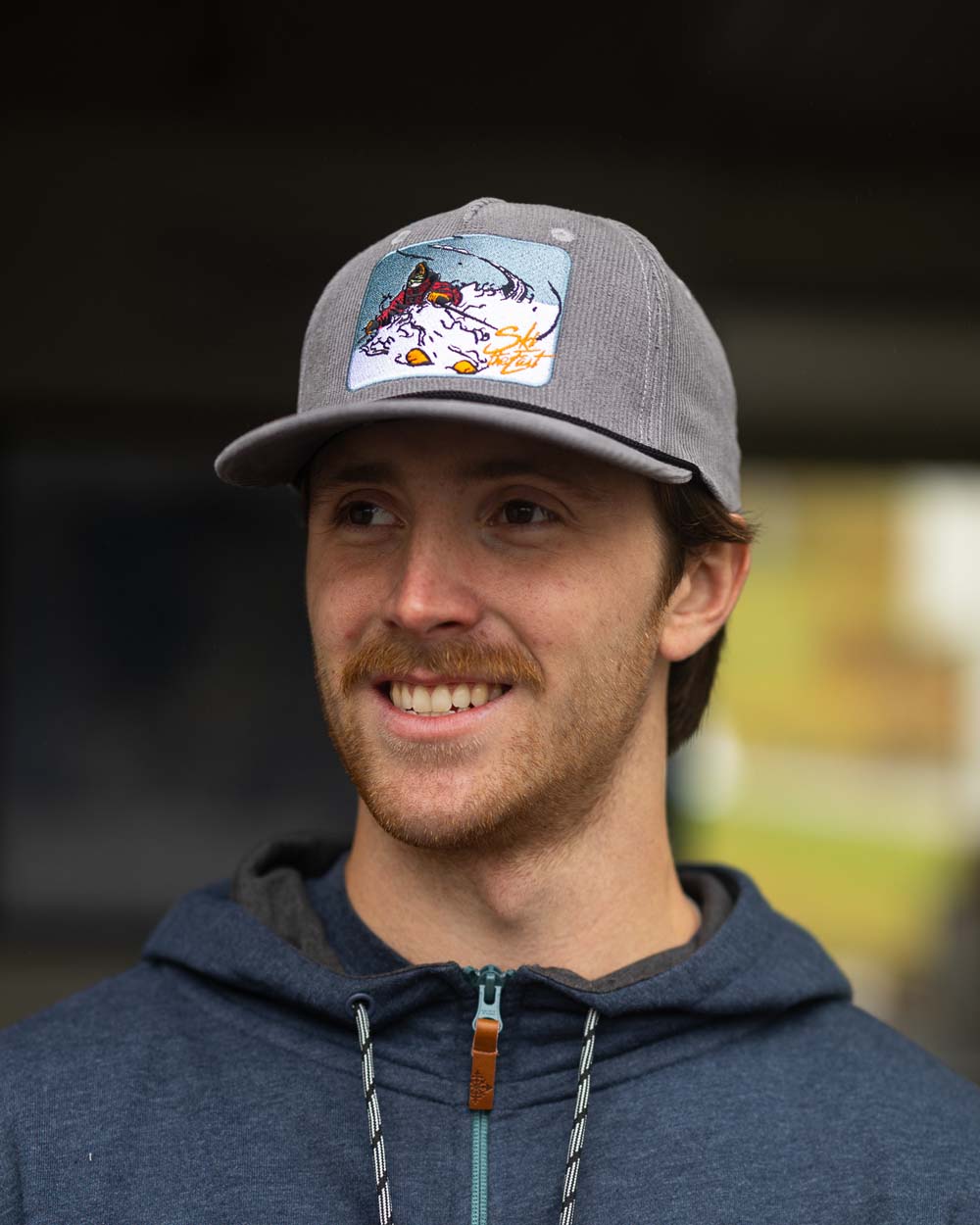 Steep n' Deep Corduroy Hat - Charcoal