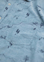 Freeride Short Sleeve Oxford - Indigo