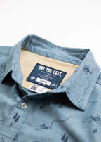 Freeride Short Sleeve Oxford - Indigo